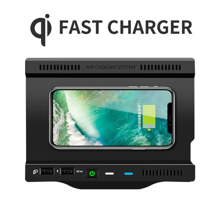 HFC-1020 Car Qi Standard Wireless Charger 10W Quick Charging for Mercedes-Benz A Class 2019-2022, Left and Right Driving, HFC-1020 HFC-1020 Car Qi Standard Wireless Charger 10W Quick Charging for Mercedes-Benz A Class 2019-2022, Left and Right Driving, HFC-1020